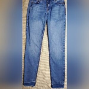 Old Navy Frayed Hem Skinny Ankle Women's Jeans 16 Tall